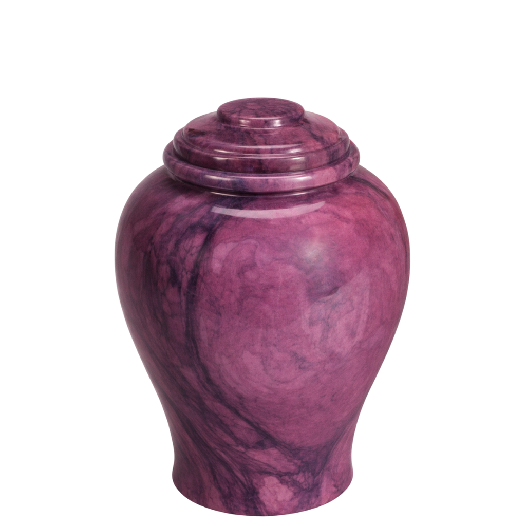 Red Garnet Medium Marble Urn