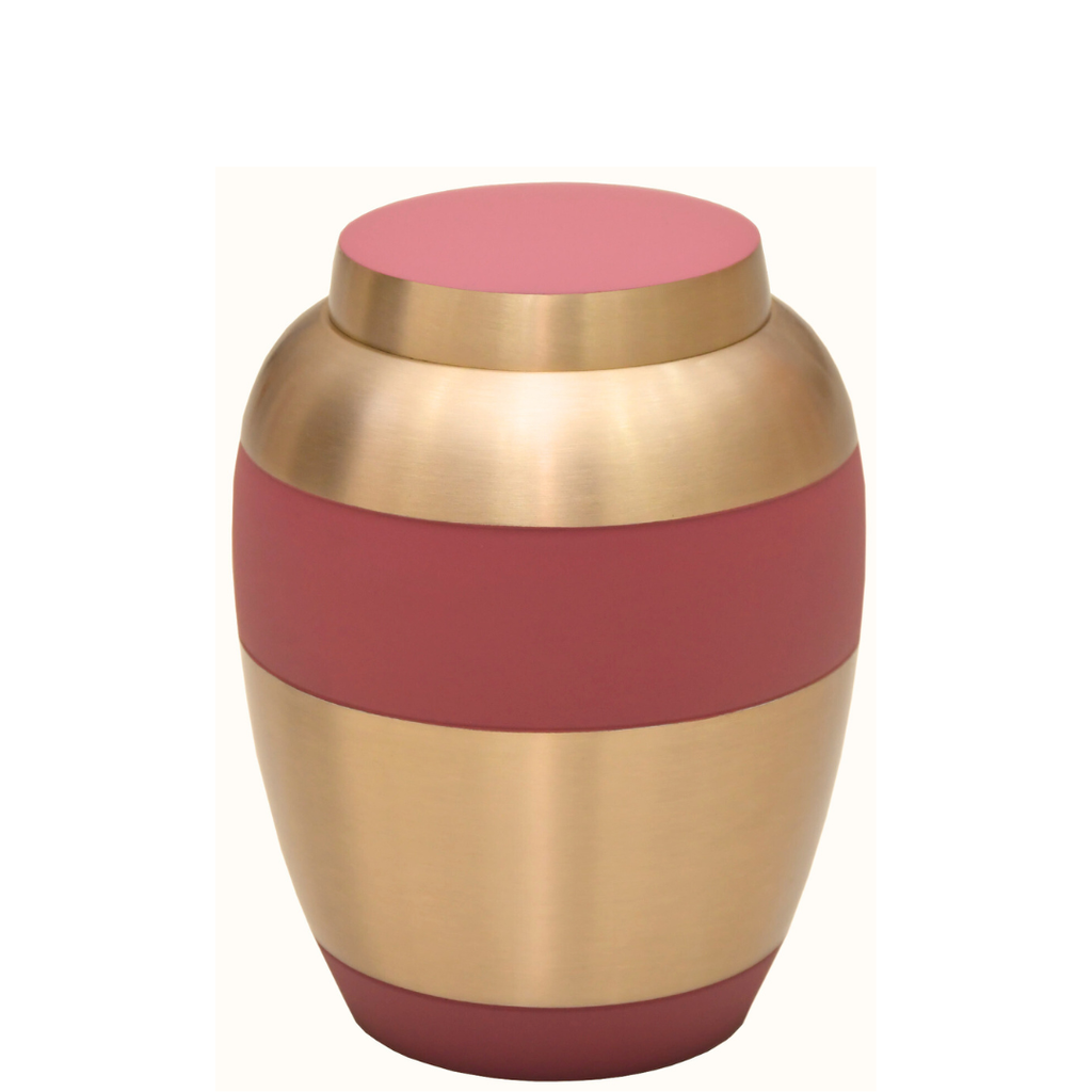 Luxa Rose Medium Brass Urn 
