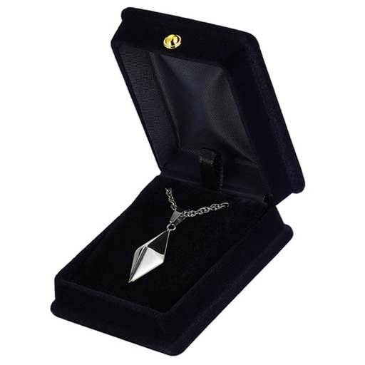 [418 DMS] Diamante Silver Pendant