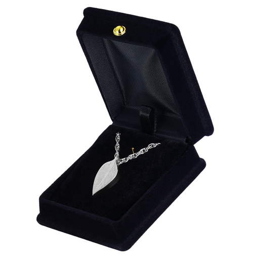 [415 LPS] Silver Leaf Pendant