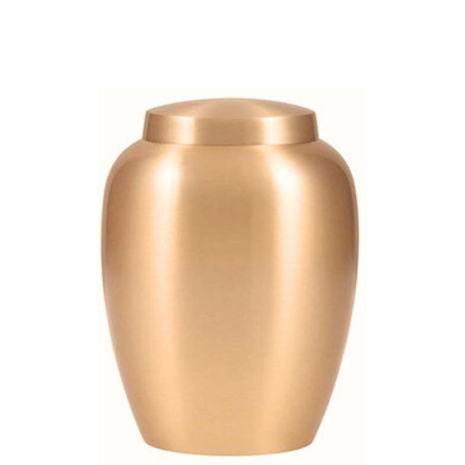 [510 CGD] Clarity Gold Brass Medium Urn
